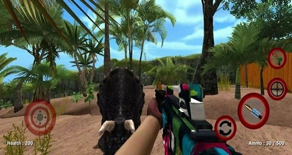 恐龙捕猎模拟器3d版(Dinosaur Hunter 3D)截图3